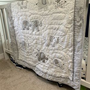 Pottery Barn Kids Taylor Elephant Quilt